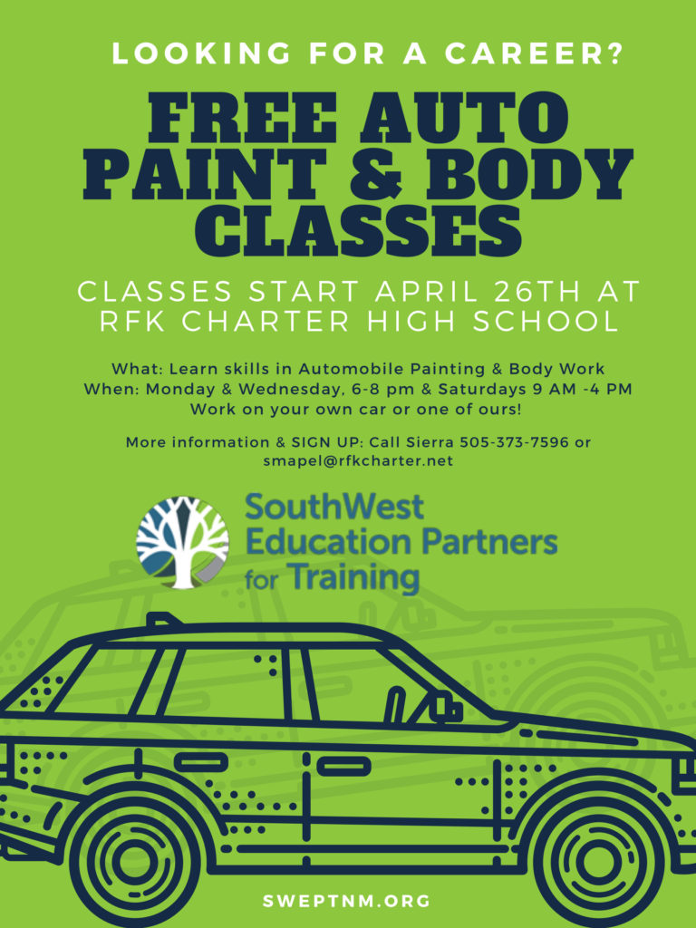 FREE Auto Paint and Body Classes